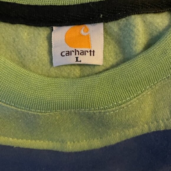NWT Carhartt repurposed sweatshirt by Vintage Rework London UNIQUE - Picture 4 of 6